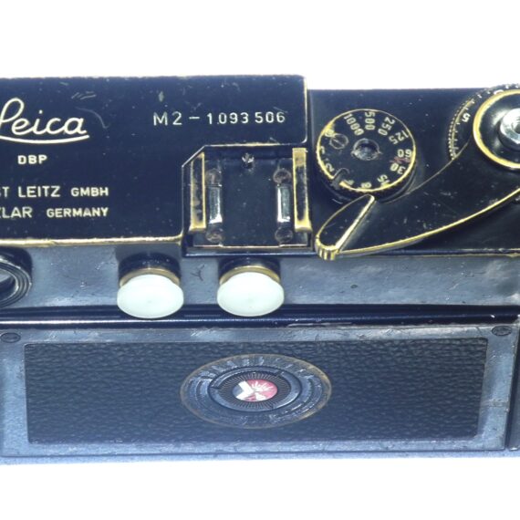 Leica M2 Original Black Paint Finish RARE Camera, Circa 1964 (Just overhauled) Ex/+ / Rare camera / Free shipping .