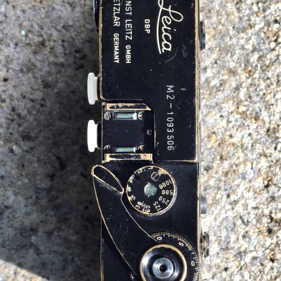 Leica M2 Original Black Paint Finish RARE Camera, Circa 1964 (Just overhauled) Ex/+ / Rare camera / Free shipping .