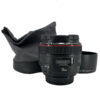 Canon 50/1.2 L EF USM lens (72mm) sold with box,case,hood Ex++