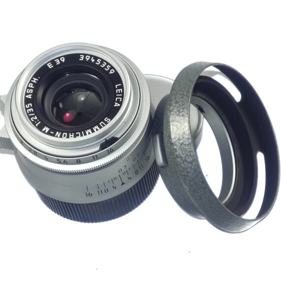 LEICA MP LHSA HAMMERTONE ANNIVERSARY Special Set Sold with 35/2MM Summicron Asph-M & HAMMERTONE LEICAVIT Mint/LN- w.boxes,cards,hood,etc / SOLD