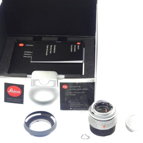 LEICA MP LHSA HAMMERTONE ANNIVERSARY Special Set Sold with 35/2MM Summicron Asph-M & HAMMERTONE LEICAVIT Mint/LN- w.boxes,cards,hood,etc / SOLD