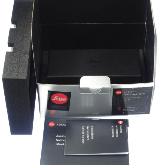 LEICA MP LHSA HAMMERTONE ANNIVERSARY Special Set Sold with 35/2MM Summicron Asph-M & HAMMERTONE LEICAVIT Mint/LN- w.boxes,cards,hood,etc / SOLD