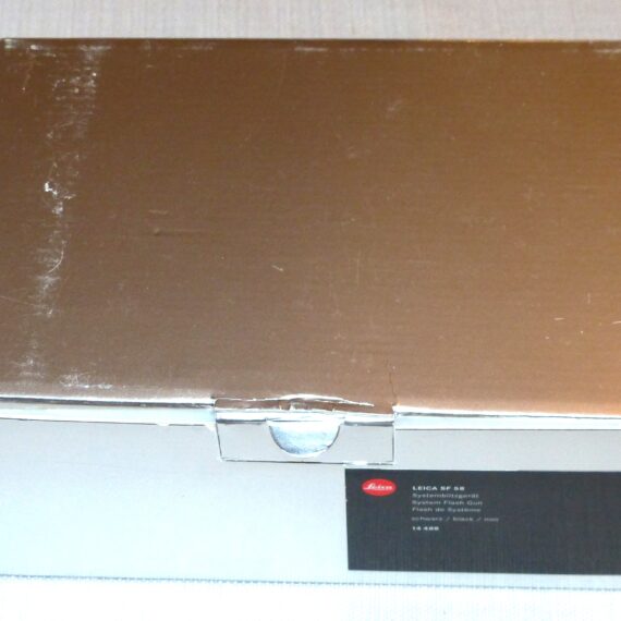 Leica SF 58 Flash Cat #14488 with Leica box, Leica flash case, cards Mint- nice !