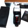 Leica SF 58 Flash Cat #14488 with Leica box, Leica flash case, cards Mint- nice !