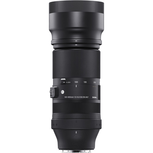 Sigma 100-400mm f/5-6.3 DG DN OS Contemporary Lens (Leica L) w/box,hood,caps,cards,manual Mint/- / Free Shipping
