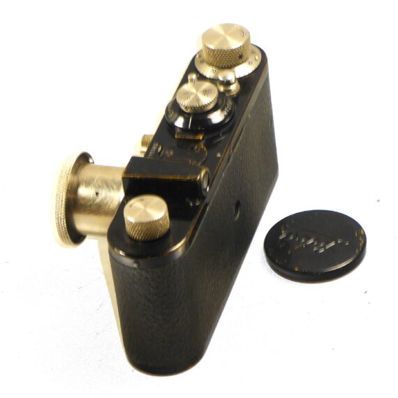 Leica I (A) (1929) with Leica case & Leica metal black paint lens cap Ex++ / Free shipping (USA)