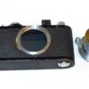Leica Standard (E) black paint camera (circa 1938) with chrome knobs & Leica 50/3,5 Elmar lens Ex++ Set / Free shipping (USA)