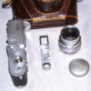 Leica M2 chrome camera (1694) Ex++ With Leica 50/2 Summicron Dual Range (1959) with eyes, cap, case Ex++, Nice Set