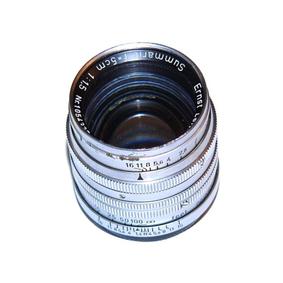 Leica 5cm f1,5 Summarit LTM lens (1953) just CLA'd Ex+