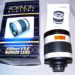 Rokinon 800mm f/8 DX Mirror Lens T-Mount Full Frame Manual Focus Prime Lens w/box,105mm UV filter Mint / FREE SHIPPING!!