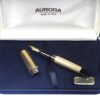 AURORA OPTIMA 990 18K Barley Solid Gold 750 Fountain Pen, With original Box, Unused Pen New Old Stock