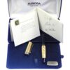AURORA OPTIMA 990 18K Barley Solid Gold 750 Fountain Pen, With original Box, Unused Pen New Old Stock