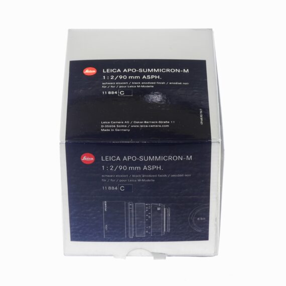 Leica 90/2.0 Apo Summicron-M ASPH. lens (E55) #11884 late lens Mint/- Free Shipping (USA)