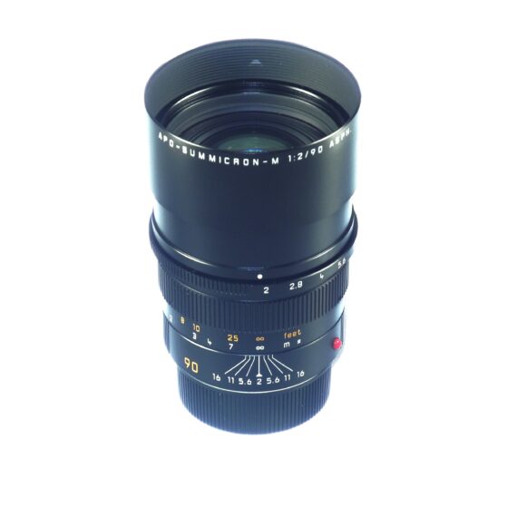 Leica 90/2.0 Apo Summicron-M ASPH. lens (E55) #11884 late lens Mint/- Free Shipping (USA)