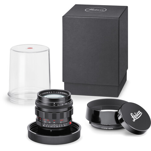 Leica 50mm f/1.2 ASPH. Noctilux-M Lens Black Paint New USA Lens Cat#11731 / Temporarily Out of Stock/ Free Shipping