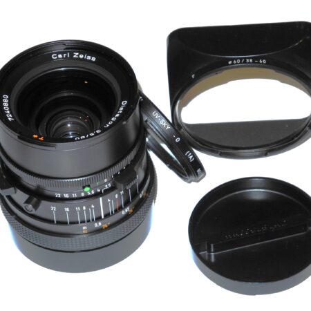 Hasselblad 60/3,5 Distagon CF Cat#20207 With Box, Hood, UV filter Mint- / Free Shipping