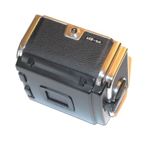 Hasselblad A12  6x6 chrome Late Magazine Mint-