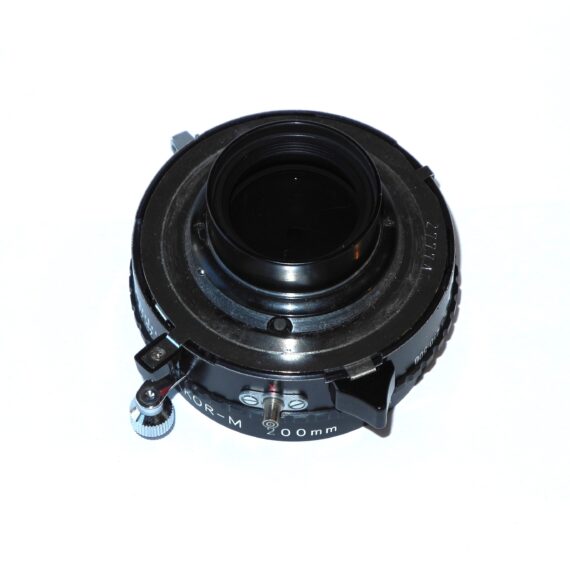 Nikon 200mm f/8 Nikkor-M large format lens (4x5) Copal O with caps Mint- / Free Shipping