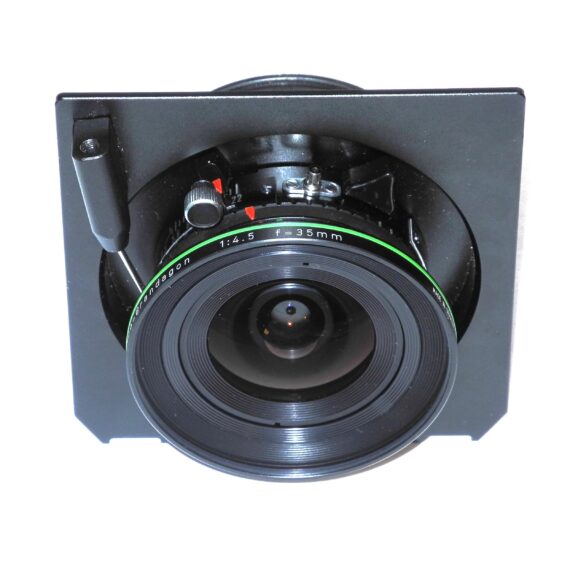 Rodenstock 35mm f/4.5 Apo-Grandagon Copal No. O 110º with recessed board Mint- / SOLD