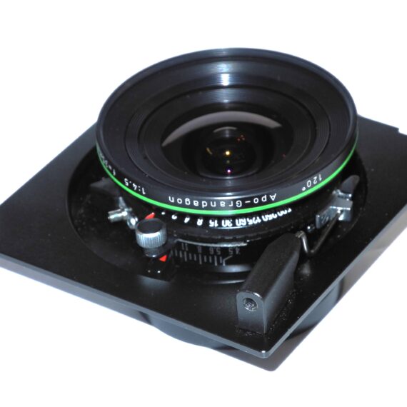 Rodenstock 35mm f/4.5 Apo-Grandagon Copal No. O 110º with recessed board Mint- / SOLD