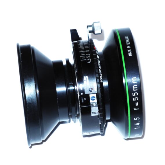 Rodenstock 55mm f/4.5 Apo-Grandagon  Copal No. O 110 with box,caps Mint- /SOLD