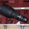 Nikon 300mm f/2,8 Nikkor ED AIS with hood,caps,extra filter holder & Nikon TC-301Teleconverter inside metal trunk Mint- lens
