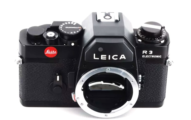 Leica R3 Electronic Black 35mm SLR Film Camera Body Ex+/++