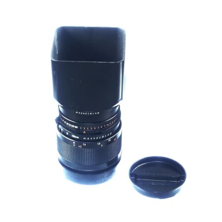 Hasselblad 150mm f4 CF Sonnar T* with hood,caps Mint- / Free Shipping (USA)