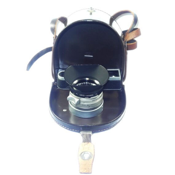 Leica 35/1,4 Summilux RF Rim Set chrome M mount rare 1st Type lens Sold with Leica OLLUX hood, Mint- / Free shipping