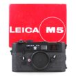 Leica M5 "50 Jahre" Anniversary black 35mm classic camera with original box and papers Mint-