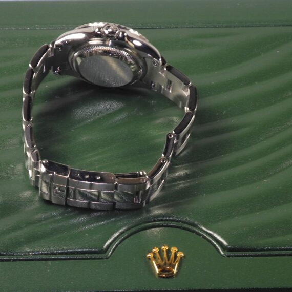 Rolex Yacht-Master Platinum and Stainless-Steel Wristwatch/ Rolex Box, cards Like New - Just serviced / Free Shipping (USA)