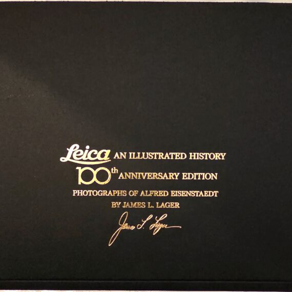 Leica An Illustrated History - Lager Vol I & II Reissued 100th Anniversary Limited Art Edition New book set / In Stock