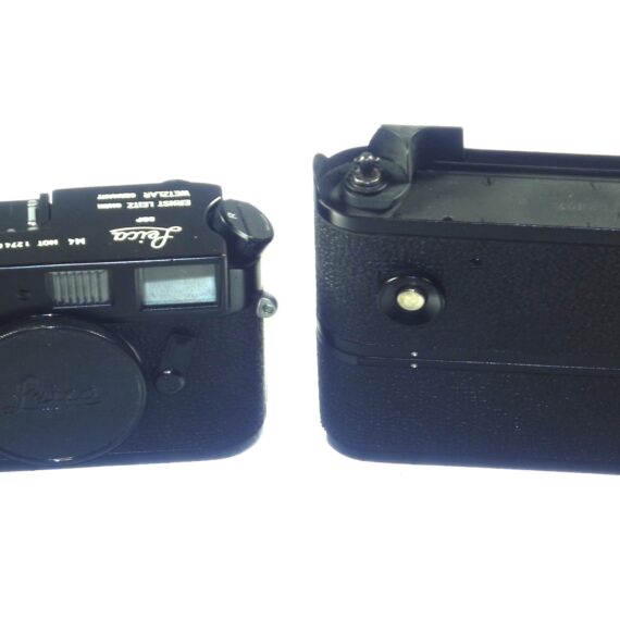 Leica M4 MOT black paint camera sold with Leica Leitz NY motor Ex++/Mint- set / both camera & motor just overhauled / Free Shipping