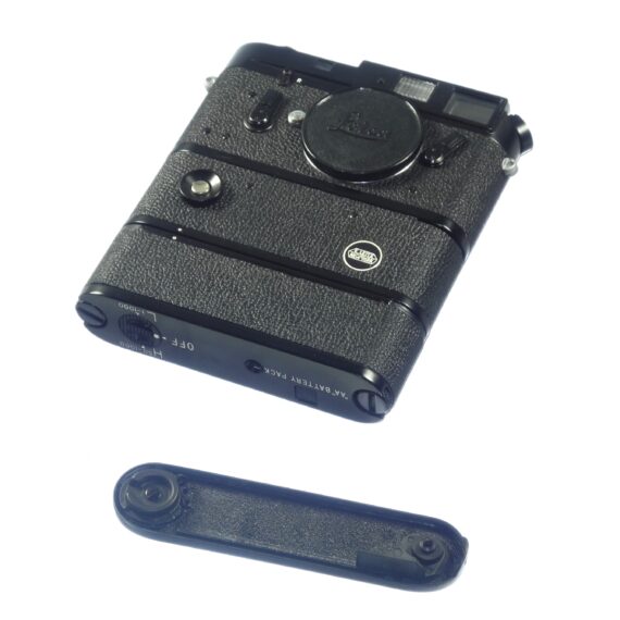 Leica M4 MOT black paint camera sold with Leica Leitz NY motor Ex++/Mint- set / both camera & motor just overhauled / Free Shipping