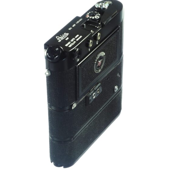 Leica M4 MOT black paint camera sold with Leica Leitz NY motor Ex++/Mint- set / both camera & motor just overhauled / Free Shipping