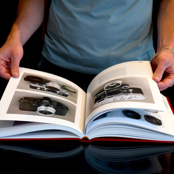 Leica An Illustrated History - James Lager Vol I & II Reissued 100th Anniversary Deluxe limited edition (#101-550) New book set / In Stock