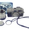 Contax G1 Ex++ Rangefinder Camera Sold with Zeiss 90mm f2.8 Sonnar T* G LN Lens, filter,manual, strap, caps, Nice set / free shipping