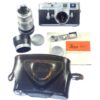 Leica M3 S.S ST PV Chrome Camera (1962 Third type) Sold w/50/2 Dual Range & 90/2,8 Elmarit M lenses, Leica caps, case, hood Ex+ / Free shipping
