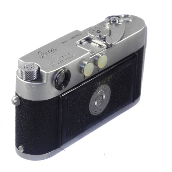 Leica M3 S.S ST PV Chrome Camera (1962 Third type) Sold w/50/2 Dual Range & 90/2,8 Elmarit M lenses, Leica caps, case, hood Ex+ / Free shipping