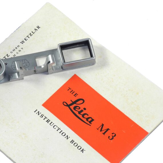 Leica M3 S.S ST PV Chrome Camera (1962 Third type) Sold w/50/2 Dual Range & 90/2,8 Elmarit M lenses, Leica caps, case, hood Ex+ / Free shipping