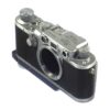 Leica IIIc camera (1941-42) with Leitz NY flash base plate with matching number, unusual camera and base plate set Ex+