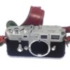 Leica M3 chrome camera (1962) Sold with 3 x Leica lenses (50-90-135mm), Leica hoods, caps, red leather strap and system case Ex++ / Free Shipping