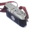 Leica M3 chrome camera (1962) Sold with 3 x Leica lenses (50-90-135mm), Leica hoods, caps, red leather strap and system case Ex++ / Free Shipping