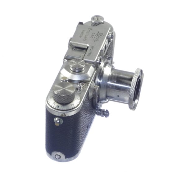 Leica IIIa camera circa 1937 Sold with Leica 50/3,5 collapsible Elmar lens with original Leica leather case Ex+/++ / Free Shipping