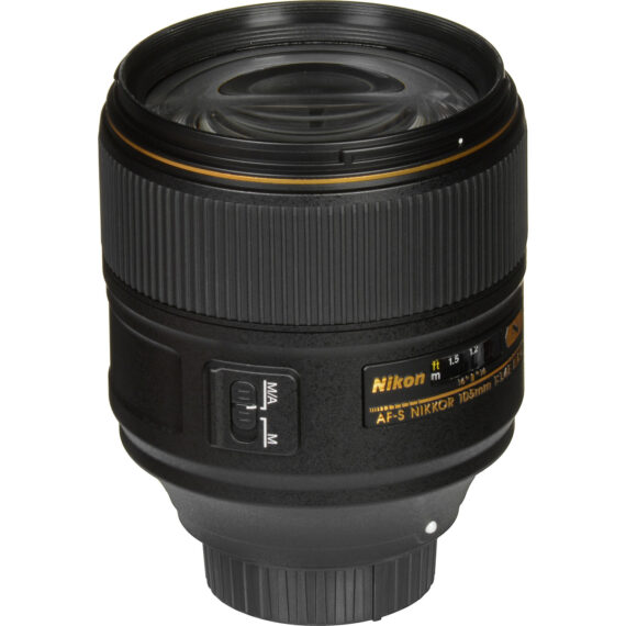 Nikon 105mm f/1.4E AF-S NIKKOR ED Lens with box, filter, case, hood, caps , manual Mint- / free shipping