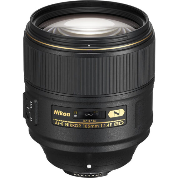 Nikon 105mm f/1.4E AF-S NIKKOR ED Lens with box, filter, case, hood, caps , manual Mint- / free shipping