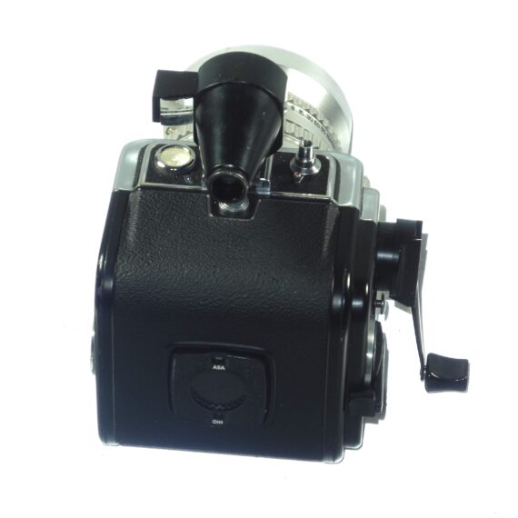 Hasselblad Super Wide C camera with VF & 3 film backs, finder, filter,cap.strap, Magnifying Hood/Chimney Finder Ex++ / Free Shipping