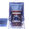 Deardorf 4x5 wooden camera Ex++ with Schneider 210/5,6 Symmar lens, film holder, glass back Nice Ex++/Mint- Set