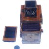 Ross Wooden camera with Ross London 6 1/2 in XPRES F4,5 Lens w/backs,cap, Ross original case, working complete camera in Ex++condition / free shipping