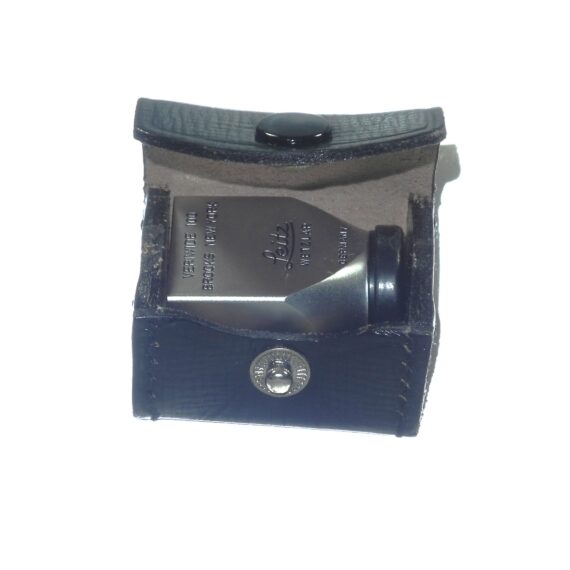 Leica Brooks Veriwide 100 New York metal finder with Leica leather case Ex++/Mint-